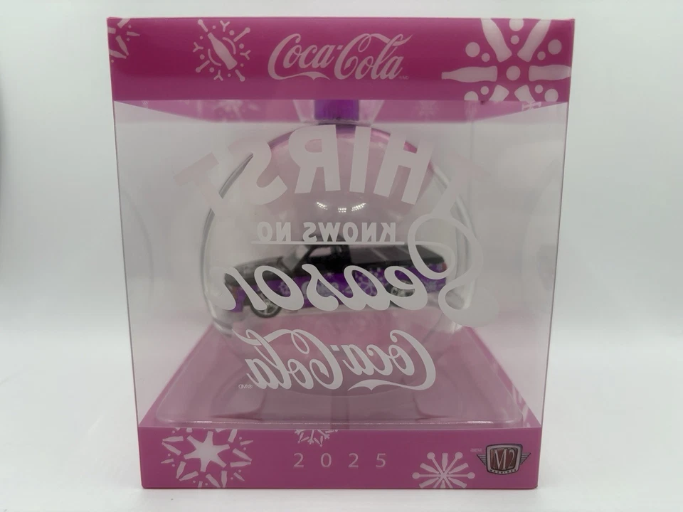 🔥2025 M2 Machines Coca-Cola 1990 Chevy C1500 Silverado OBS Ornament🔥 - Image 3 of 4