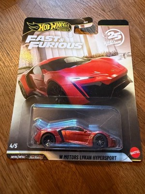 Hot Wheels Premium 25 Years Fast&Furious W Motors Lykan Hypersport NEU OVP