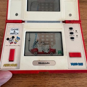 Rare Nintendo GAME & WATCH Mickey & Donald Game Watch