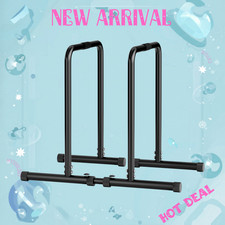NEW Adjustable Dip Bar Station Heavy Duty Mul...