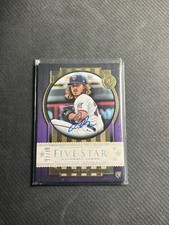 2022 Topps Five Star Joe Ryan Autograph Rookie Card Minnesota Twins PURPLE /50 