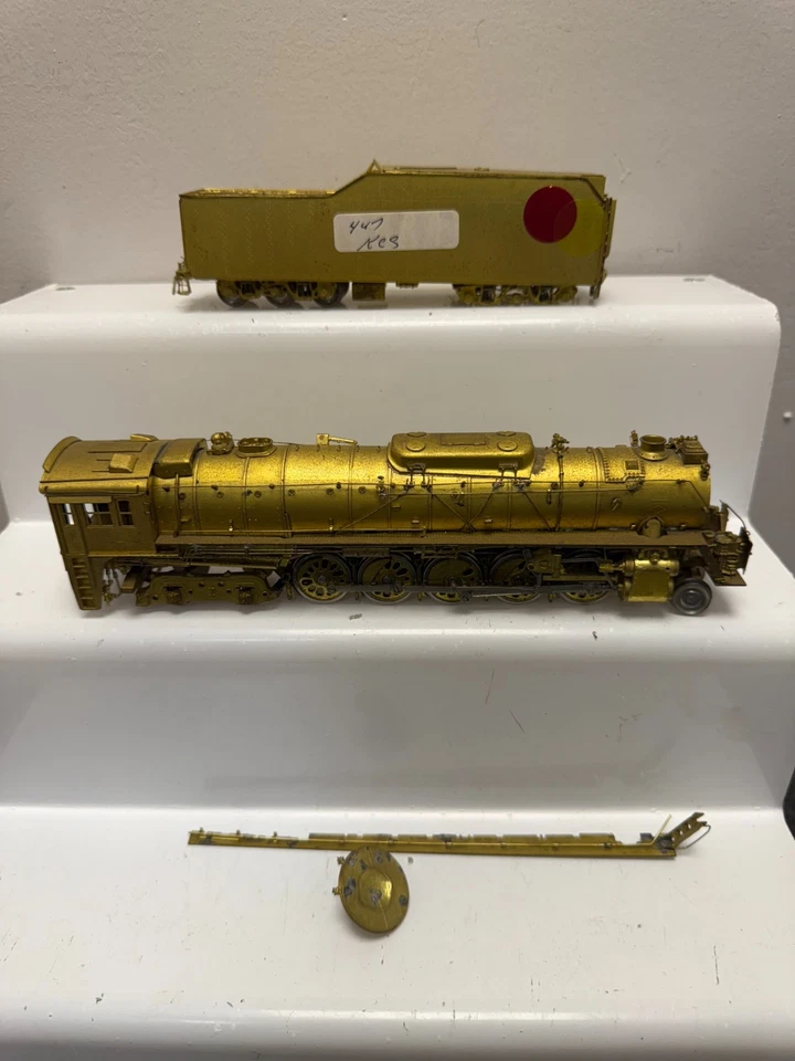 Hallmark Brass HO Scale Ajin Kansas City Southern J-1 2-10-4 Steam Loco 900-909 - Image 2 of 4