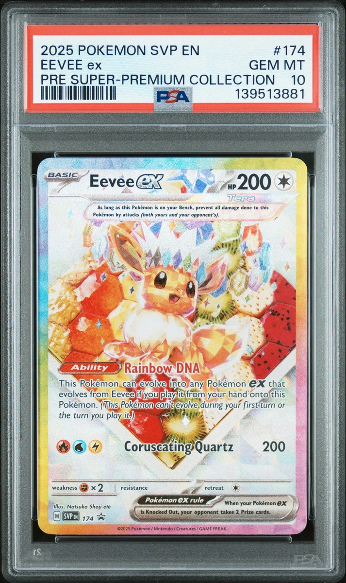 Eevee Pokémon TCG Professional Sports Authenticator (PSA
