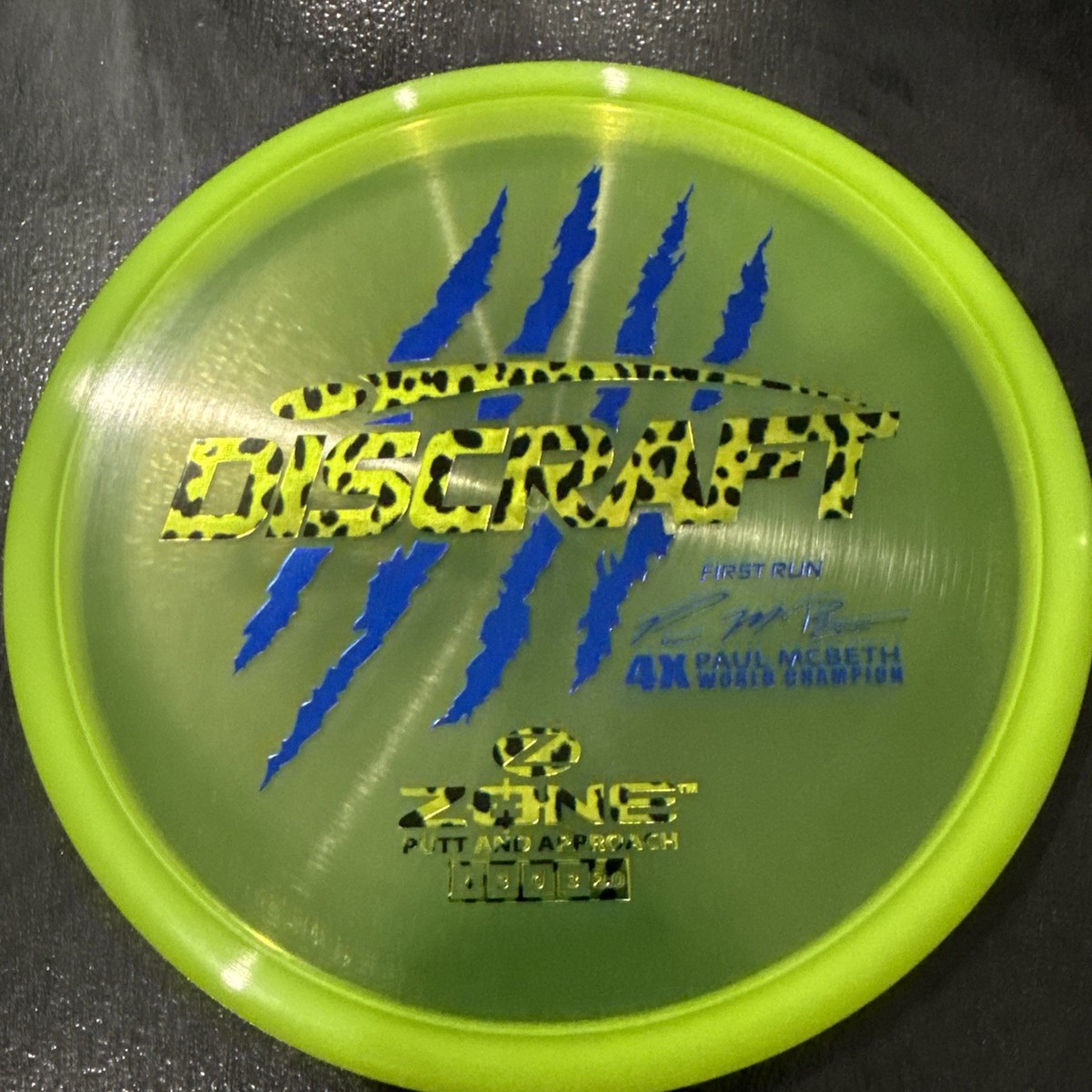 Discraft Paul Mcbeth 4x Z Zone (First Run) 173-174g Rare!! | eBay