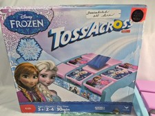 Y2K Frozen Toss Across Bean Bag Game 2014 Mattell ELSA ANNA TIC TAC TOE