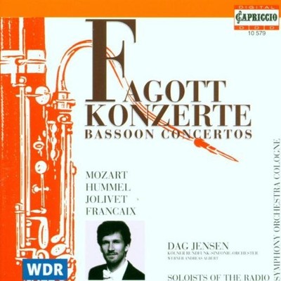WOLFGANG AMADEUS MOZART JOHANN NEPOMUK HUMMEL - Bassoon Concertos & Divertimento