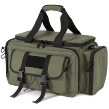 Large Range Bag -Tactical 4+ Pistol Gun Case with Lockable Zippers for Shooti...