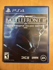 Star Wars Battlefront II: Elite Trooper Deluxe Edition (PlayStation 4, 2017) PS4