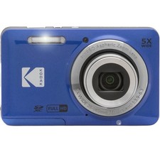 Kodak PIXPRO FZ55 Digital Camera Blue 16MP 5X Optical Zoom Factory Sealed