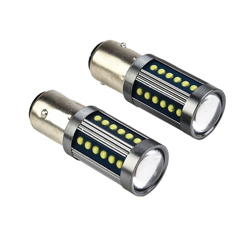 0.23A 1157 LED Bulb 36 COBs 3W BAY15D DC/AC 12V-24V Light Reverse Light - Picture 17 of 24