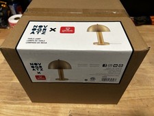Novogratz x Globe Electric Olivia 12  Matte Brass Table Lamp 65856 
