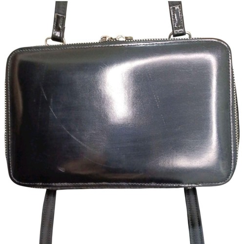 Gianni versace Sunburst Vanity Bag Makeup Box With mirror Silver hardware Women - Picture 11 of 18