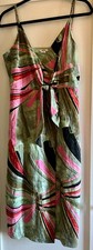 Jason Wu Cotton Wrap Dress Size 8 Beautiful Abstract Print