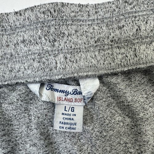 Tommy Bahama Hose Damen Velour Jogginghose Loungewear grau Large #281 - Bild 8 von 16