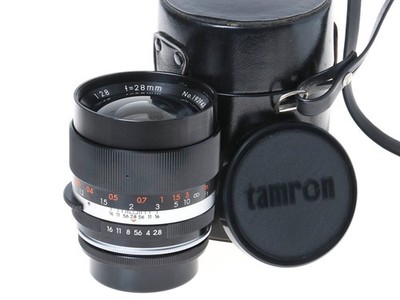 Canon FL(C-AF) Mount Tamron 28mm f2.8 Wide Angle Lens, Adapt-A-Matic *EXCELLENT*