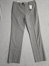 Banana Republic Mens Pants 32x32 Tailored Slim Fit Gray NWT Tessuti Sondrio