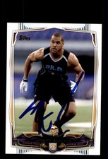 Signed Football Card Auto Anthony Barr 2014 Topps #413 Minnesota Vikings