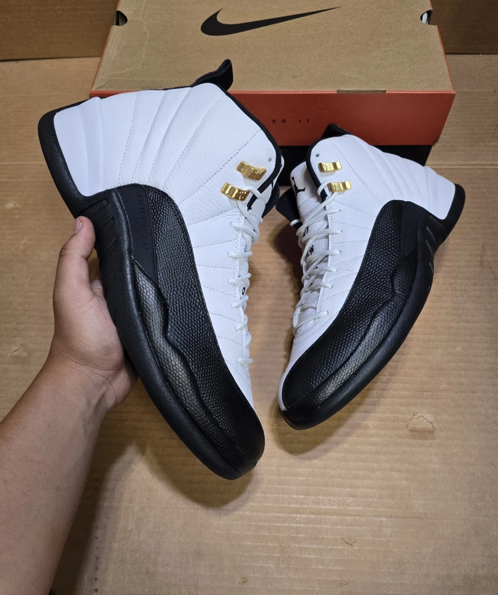 Air Jordan 12 ホワイト/ブラック/ネイビー Las mejores ofertas en Jordan 12 Retro White | eBay