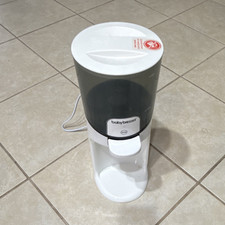 Baby Brezza Electric Formula Dispenser Machine, White/Black, Round