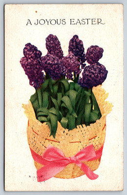 Vintage Postcard A Joyous Easter