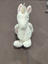 Jellycat Flossie Unicorn Plush Small London Soft Toy Doll Stubby Body Chunky Sit