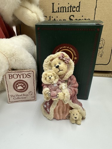 Limited Edition Boyds Best Dressed Bears - Genevieve Frostbeary Exclusive #99950V - Bild 6 von 6