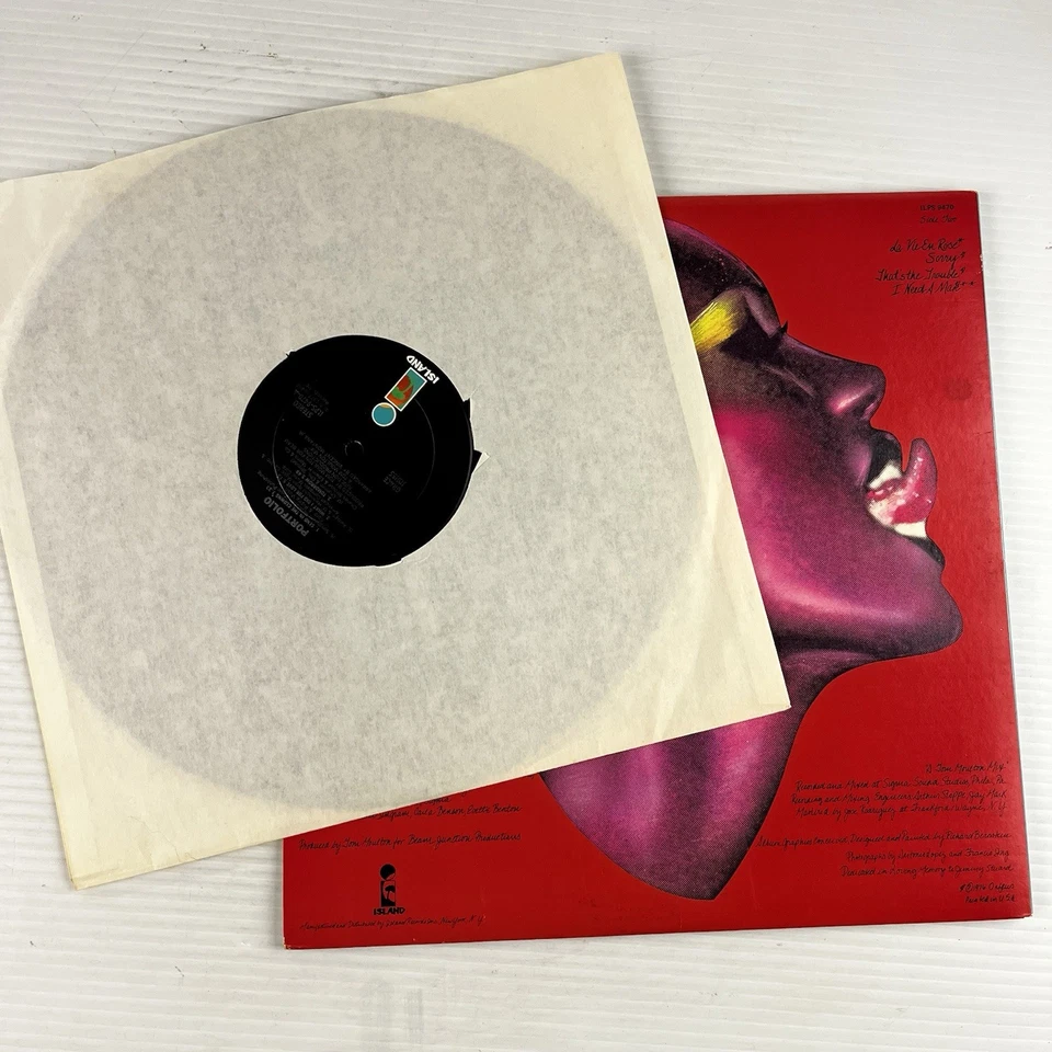 Grace Jones - Portfolio LP Vinyl Record - 1977 Foto 4 de 4