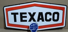 Texaco Porcelain Enamel Sign  36 x 18  Inches 2 Sided