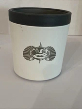 Toadfish Non Tipping The Anchor Cup Holder White And Gray