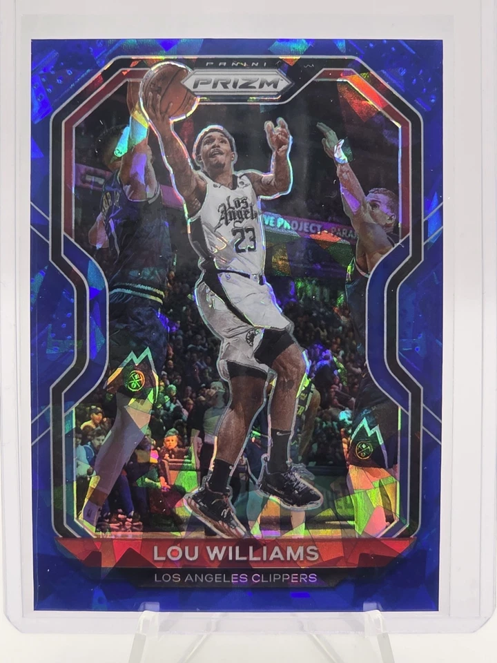 2020-21 Prizm Purple Cracked Ice prizm /175 Lou Williams #151 Clippers - Image 2 of 4