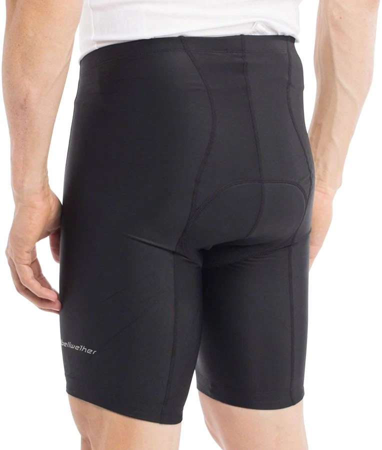 Pantalones cortos Bellwether O2 - negros, medianos, para hombre Foto 3 de 4