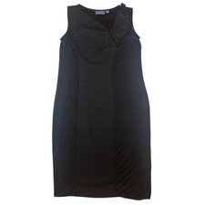 Simply Vera Vera Wang Women's Little Black Dress Sleeveless Sheath Career PS