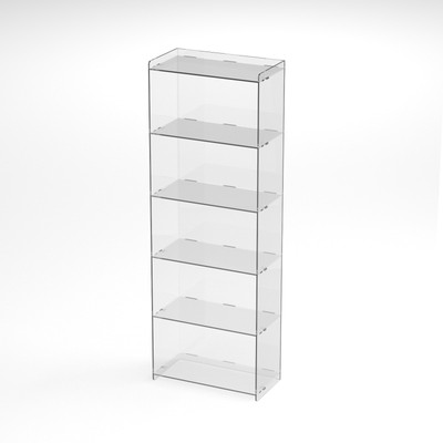 Regal glasklar transparent, Sammelregal, Verkaufsregal REG-V-5