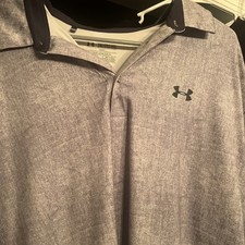 Under Armour Golf Playoff Polo Shirt Mens Size 2XL  Loose HeatGear