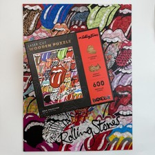 The Rolling Stones Official Licensed Collectible Wooden Jigsaw Puzzle 600 Pieces
