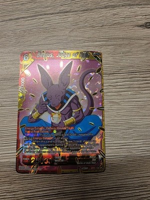 Dragonball Beerus, Judge Of Ruin BT21-143 SR