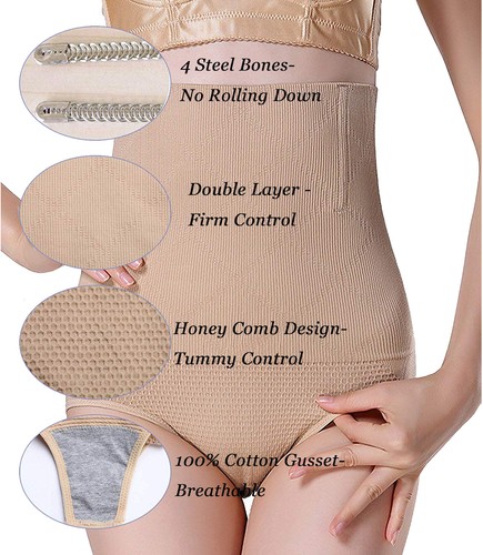 Women’s Tummy Control Shapewear Brief – Firm Slimming Support - 第 27/27 張圖片