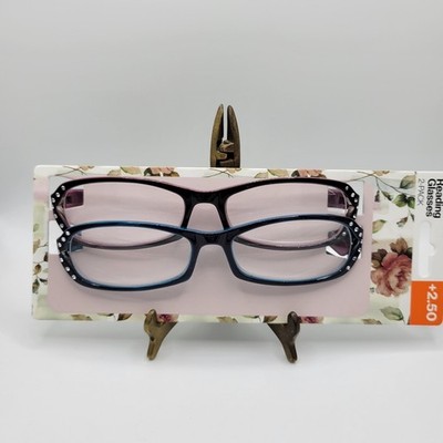   Foster Grant 2-Pack Reading Glasses ~2.50 Women ~VLR 26 369   New In Pack