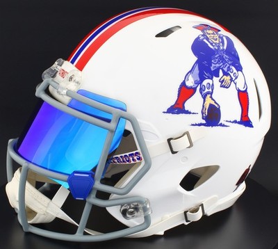 NEW ENGLAND PATRIOTS NFL Riddell Speed Full Size AUTHENTIC Football Helmet