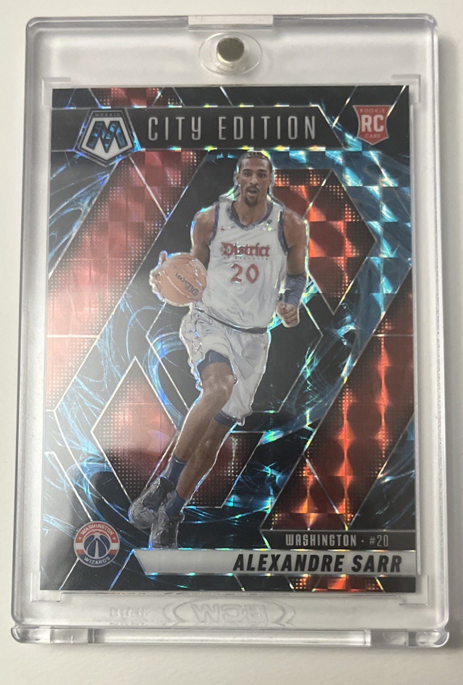 2024-25 Panini Mosaic - City Edition Alexandre Sarr  Genesis Mosaic Prizm (RC)