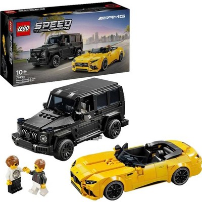 LEGO Speed Champions 76924 Mercedes-AMG G 63 & Mercedes-AMG SL 63 Klemmbausteine