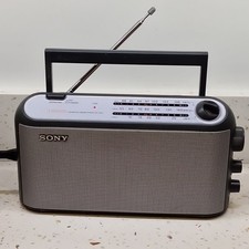 Sony ICF 703L Portable 3 Bands Radio FM/MW/LW Tested & Working