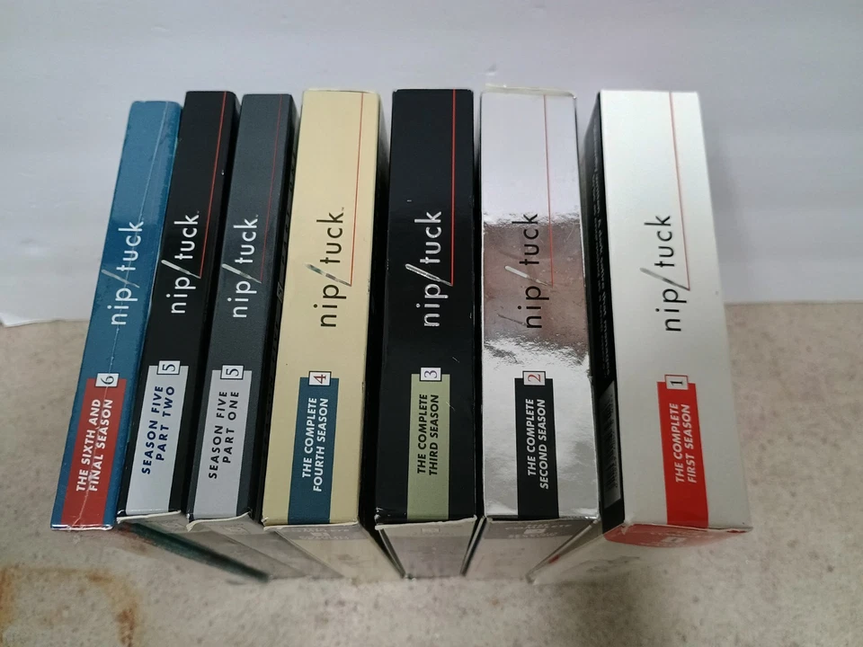 Nip Tuck Complete Series DVD Season 1-6 1 2 3 4 5 6 Season 6 Sealed Foto 2 de 4