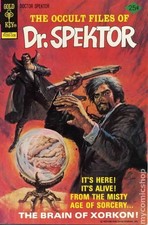 Occult Files of Doctor Spektor #15 VG 1975 Gold Key Stock Image Low Grade