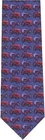 Tie Studio Polyester Tie - Massey Ferguson Red & Black Ties (0726P)