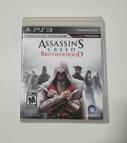 Assassin's Creed Brotherhood (Sony Playstation 3) PS3 Game Case & Manual Only