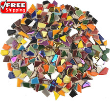Vibrant Broken Ceramic Tiles for Crafts Mosaics,Irregular Polished China Tile Sc