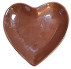 Chantal Vintage Ceramic Chocolate Brown Heart Shaped Serving Dish 93-HPF12