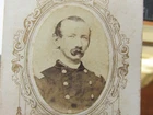 113th Illinois Infantry Colonel George Blaikie Hoge autographed cdv photograph