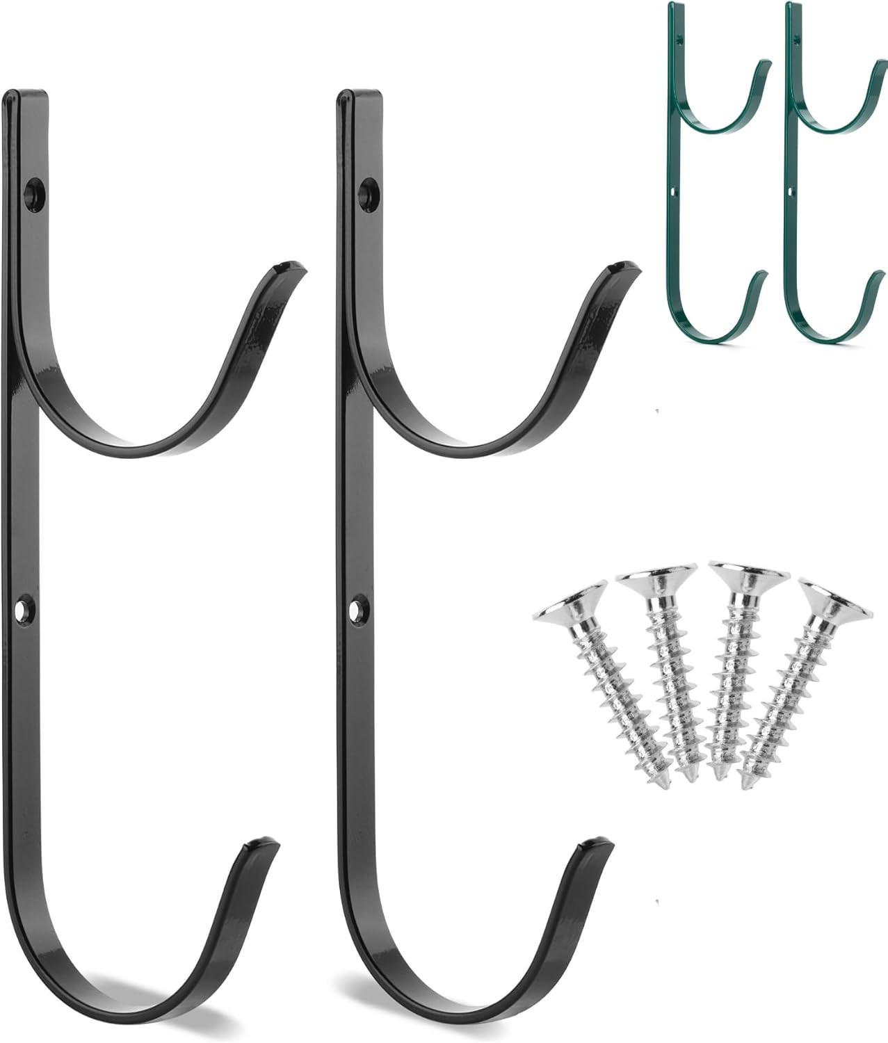 Pool Pole Hanger - 2 Pack, Pool Equipment Hooks for Poles and Hose, Accessories